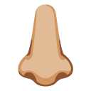 nose: medium-light skin tone on Google