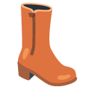 woman’s boot on Google
