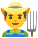 man farmer on Google