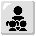 family: man, girl, boy on Google