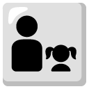 family: man, girl on Google