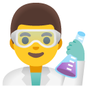 man scientist on Google