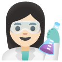 woman scientist: light skin tone on Google