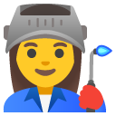 woman factory worker on Google