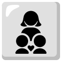 family: woman, boy, boy on Google