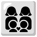 family: woman, woman, boy, boy on Google