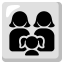 family: woman, woman, girl on Google