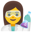 woman scientist on Google
