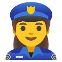 woman police officer on Google