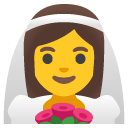 woman with veil on Google