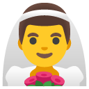 man with veil on Google