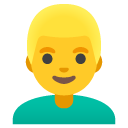 man: blond hair on Google