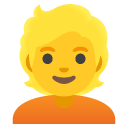 person: blond hair on Google