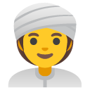 woman wearing turban on Google