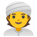 person wearing turban on Google