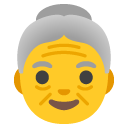 old woman on Google