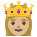 princess: medium-light skin tone on Google