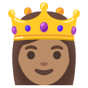 princess: medium skin tone on Google