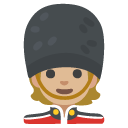 guard: medium-light skin tone on Google