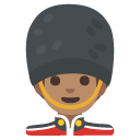 man guard: medium skin tone on Google