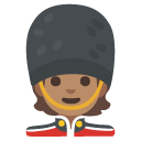 guard: medium skin tone on Google