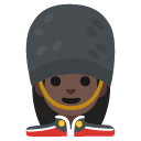 woman guard: dark skin tone on Google