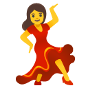 woman dancing on Google