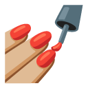 nail polish: medium-light skin tone on Google