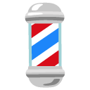 barber pole on Google