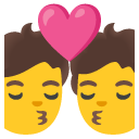 kiss on Google