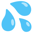 sweat droplets on Google