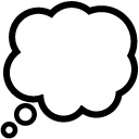 thought balloon on Google