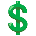 heavy dollar sign on Google