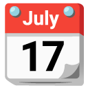 tear-off calendar on Google