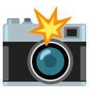 camera with flash on Google