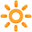 bright button on Google