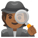 detective: medium-dark skin tone on Google