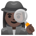 woman detective: dark skin tone on Google