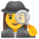 woman detective on Google