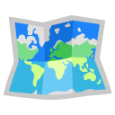 world map on Google