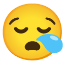 sleepy face on Google