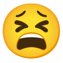 tired face on Google