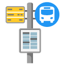 bus stop on Google