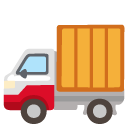 delivery truck on Google