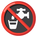 non-potable water on Google