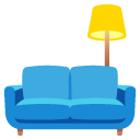 couch and lamp on Google