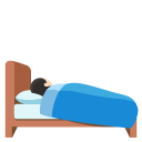 person in bed: light skin tone on Google