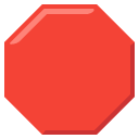 stop sign on Google