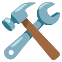 hammer and wrench on Google