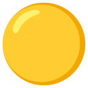 yellow circle on Google